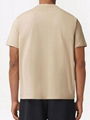 Burberry Graphic-logo Cotton T-shirt in Brown for Men casual tee shirts