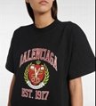            College Oversized T-shirt Black EST 1917 Oversized tee Men 5