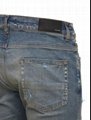 AMIRI BANDANA THRASHER DISTRESSED DENIM JEANS Men Skinny Jeans Blue 10