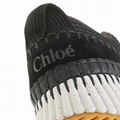 Chloe Mesh Nama Sneakers Black Platform Sneaker