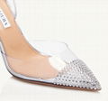 Aquazzura Nights 95 embellished PVC pumps Aquazzura slingback pumps