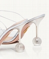 Aquazzura Nights 95 embellished PVC pumps Aquazzura slingback pumps 9