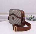       Messenger bag with Interlocking G Ladies GG         canvas bags  2