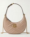       Marmont mini quilted leather shoulder bag Women GG chain shoulder bag 1