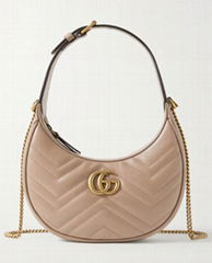 Marmont mini quilted leather shoulder bag Women GG chain shoulder bag