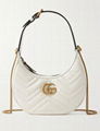       Marmont mini quilted leather shoulder bag Women GG chain shoulder bag 6