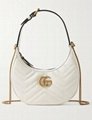 GUCCI Marmont mini quilted leather shoulder bag Women GG chain shoulder bag