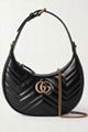 GUCCI Marmont mini quilted leather shoulder bag Women GG chain shoulder bag