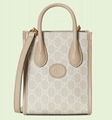 Mini tote bag with Interlocking G