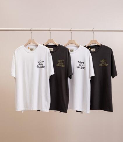 Gallery Dept. Vintage Souvenir T-Shirt black Gallery Dept. Logo T-shirt Cheap  4