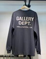 Gallery Dept. logo-print cotton sweatshirt Gallery Dept Men Hip Hop sweater 4