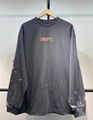 Gallery Dept. logo-print cotton sweatshirt Gallery Dept Men Hip Hop sweater 6