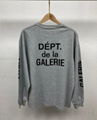 Gallery Dept. logo-print cotton sweatshirt Gallery Dept Men Hip Hop sweater