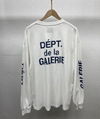 Gallery Dept. logo-print cotton sweatshirt Gallery Dept Men Hip Hop sweater 11