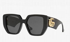       GG0956S 54 Grey & Tortoise Sunglasses       oversized eyewears