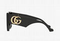 Gucci GG0956S 54 Grey & Tortoise Sunglasses Gucci oversized eyewears