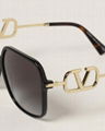 Valentino sunglasses in acetate and metal with VLogo women summer sunlgalsses