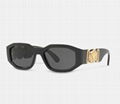 medusa Biggie sunglasses black with gold