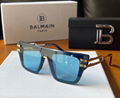 Balmain Soldat square-frame acetate sunglasses Fashion eyewear 