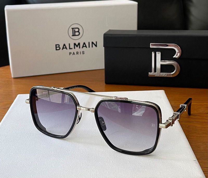 BALMAIN Akoni Edition Officier Sunglasses Aviator metal acetate frame sunglasses 4