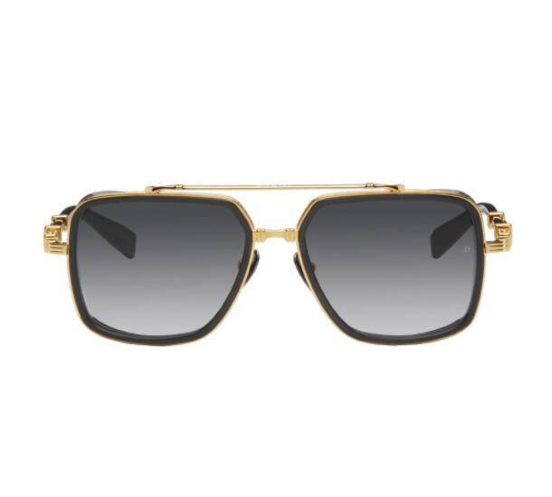 BALMAIN Akoni Edition Officier Sunglasses Aviator metal acetate frame sunglasses