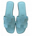 Light Turquoise Blue Oran Sandals Women