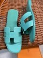        Light Turquoise Blue Oran Sandals Women H Epsom slides sandals  14