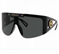 Sunglasses Medusa Icon Shield Black