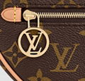 Louis Vuitton LOOP Monogram coated canvas Handbag LV Front zipped pocket bags 