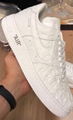 Louis Vuitton Nike Air Force 1 sneaker shoes Cheap LV white shoes 