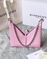 Givenchy women black cut out bag in box leather with g cube chain Cut Out small 