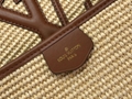 Louis Vuitton SAINT JACQUES Tote LV Synthetic knitted raffia handbags for summer