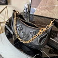 Louis Vuitton Over The Moon Bag Black LV Chain shoulder bag