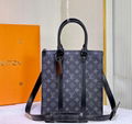 Louis Vuitton Sac Plat Cross LV Monogram tote handbags 