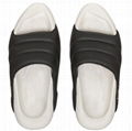 Balmain B-it Quilted Leather Slides White Balmain Puffy Sandals flip flops   8