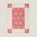 Hermes Avalon throw blanket H jacquard woven wool and cashmere blanket 