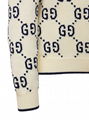 GUCCI GG COTTON KNIT SWEATER MEN DESIGNER SWEATER 