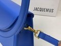 Jacquemus Le sac Rond tote bag black Jacquemus circular hoop handle small bags 11