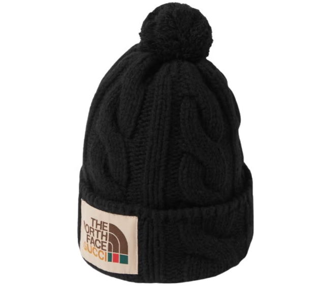 The North Face x       wool hat cheap knit Beanie caps black 