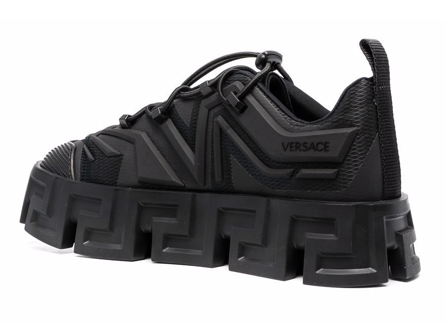 Greca Labyrinth Lace Up Sneakers Medusa Men platform Trainers - Greca sneaker - Greca Labyrinth
