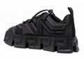 Versace Greca Labyrinth Lace Up Sneakers Medusa Men platform Trainers 