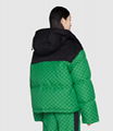 The North Face x Gucci down coat Green Men padded jacket 