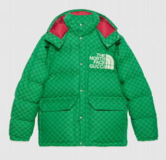 The North Face x       down coat Green Men padded jacket