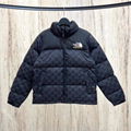 The North Face x Gucci down coat Green Men padded jacket 