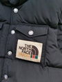 The North Face x Gucci Down Vest Navy black Men fashion coats 