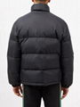       Web Stripe nylon-shell quilted down jacket men down coats  4