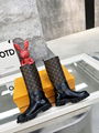 Louis Vuitton Territory Flat High Ranger LV Over Knee boots