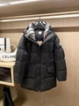 Logo Applique Nylon Puffer Coat Men's