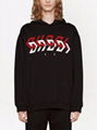 Gucci mirror cotton hoodie Gucci Logo-print cotton-jersey hooded sweatshirt