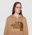 Gucci x The North Face Logo Sweatshirt Gucci Collab Web Print Logo Hoodie 